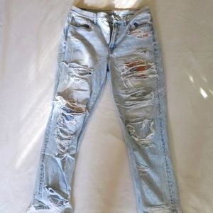 American Eagle Jeans Patchwork